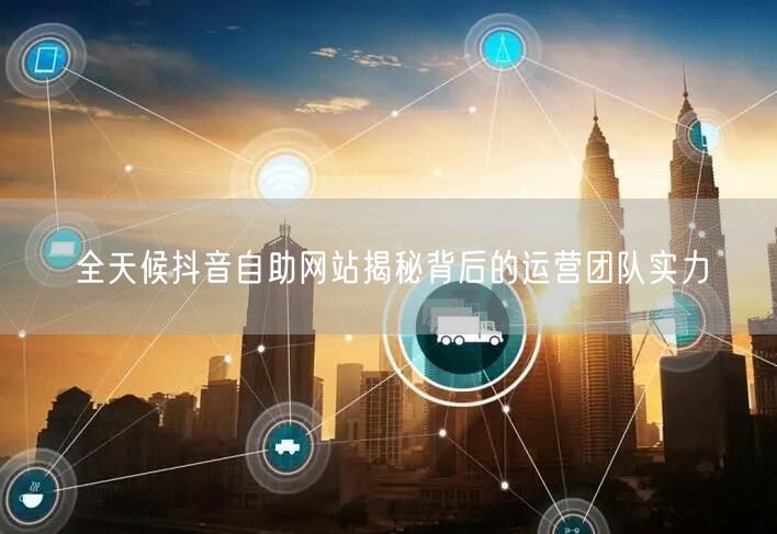 全天候抖音自助网站揭秘背后的运营团队实力